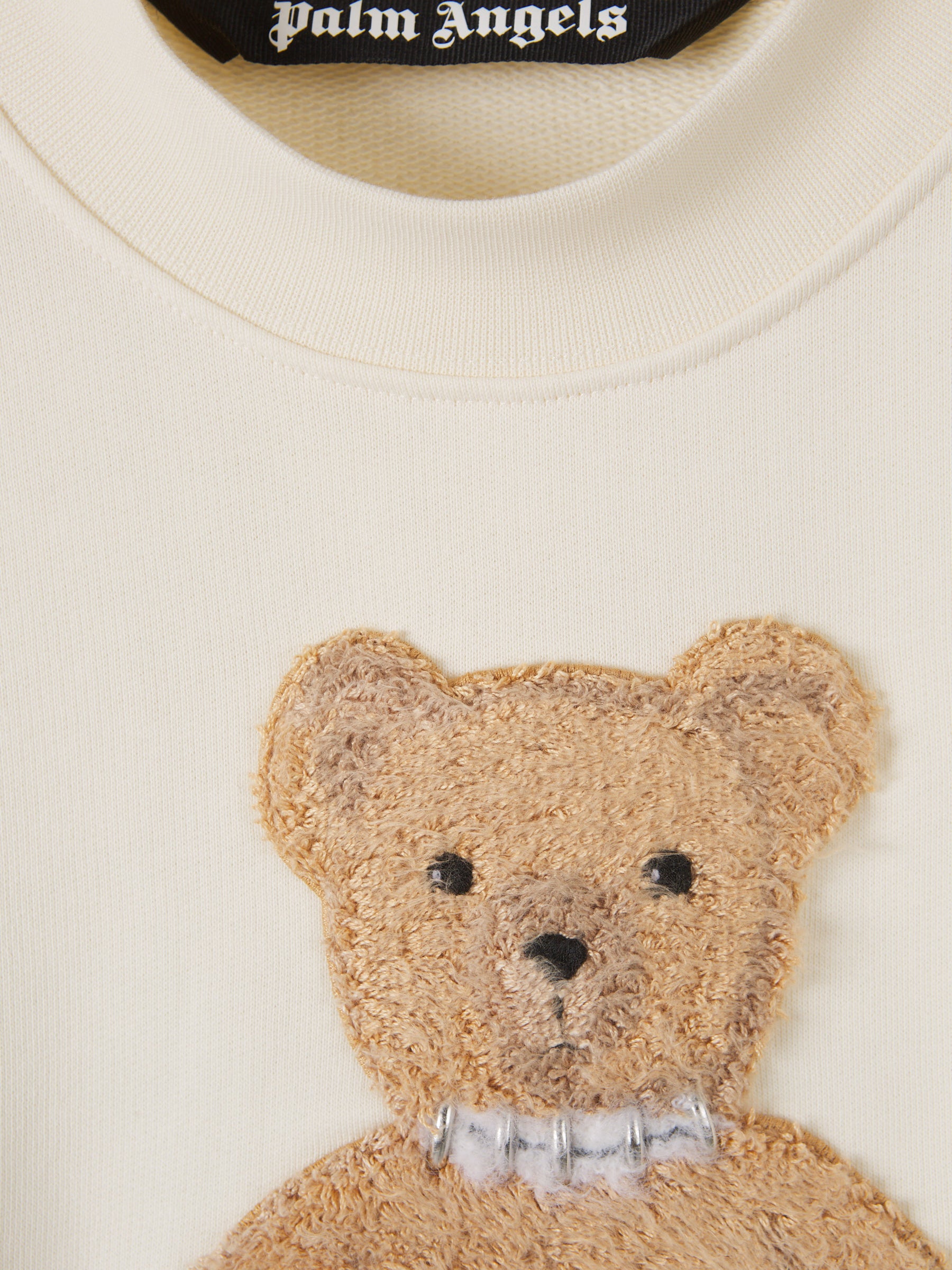 Outlet online Palm Angels Hombre Sudadera Bear In Mind color Beige sku 545-001733 01 - Foto 3