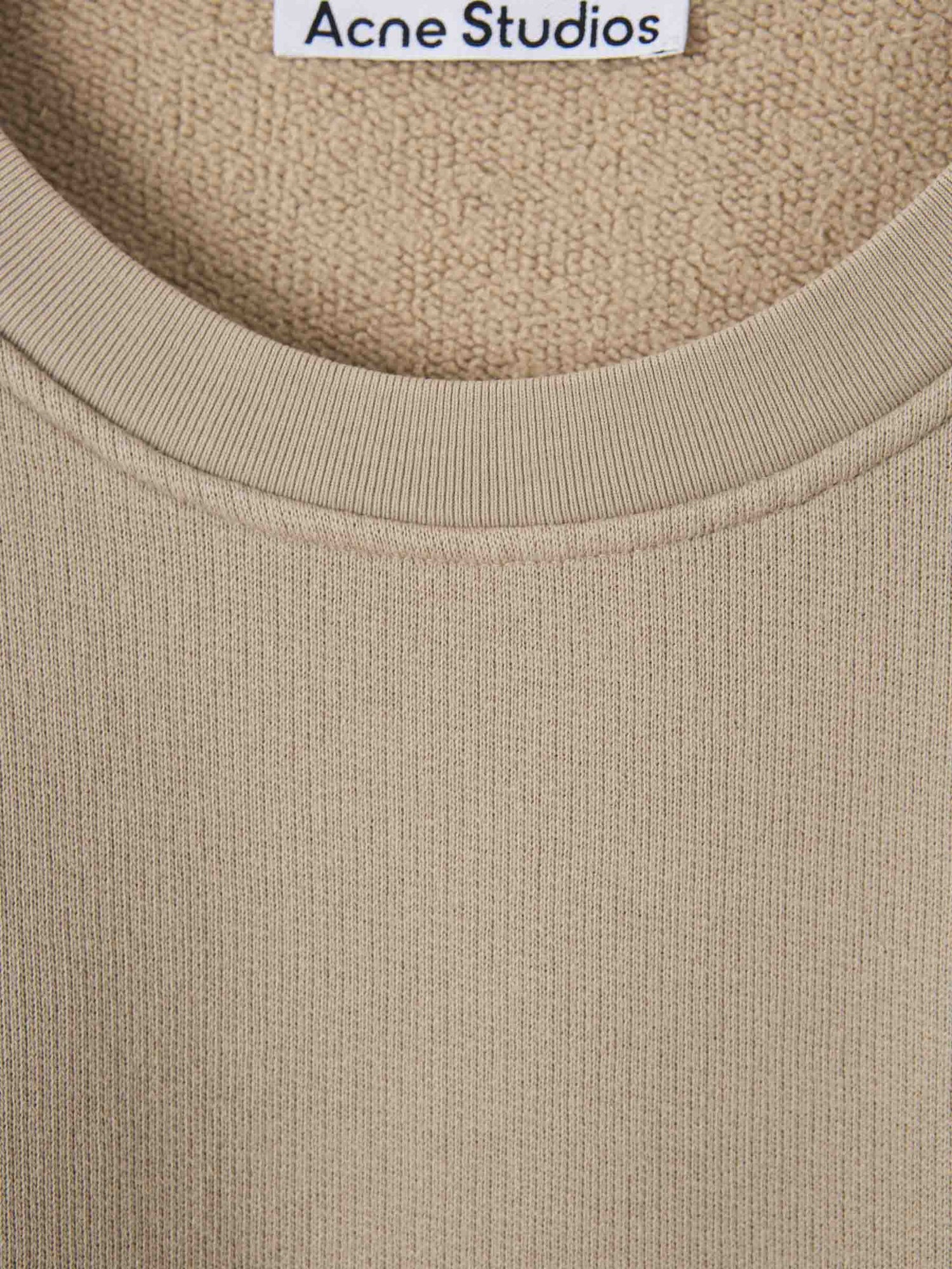 Acne Studios Hombre Barcelona Sudadera Cuello Redondo color Camel sku 545-001742 01 - Foto 3