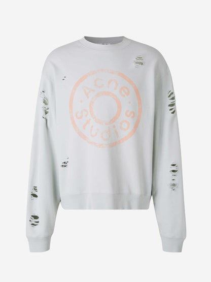 Acne Studios Hombre Barcelona Sudadera Cuello Redondo color Verde Menta sku 545-001743 02 - Foto 1