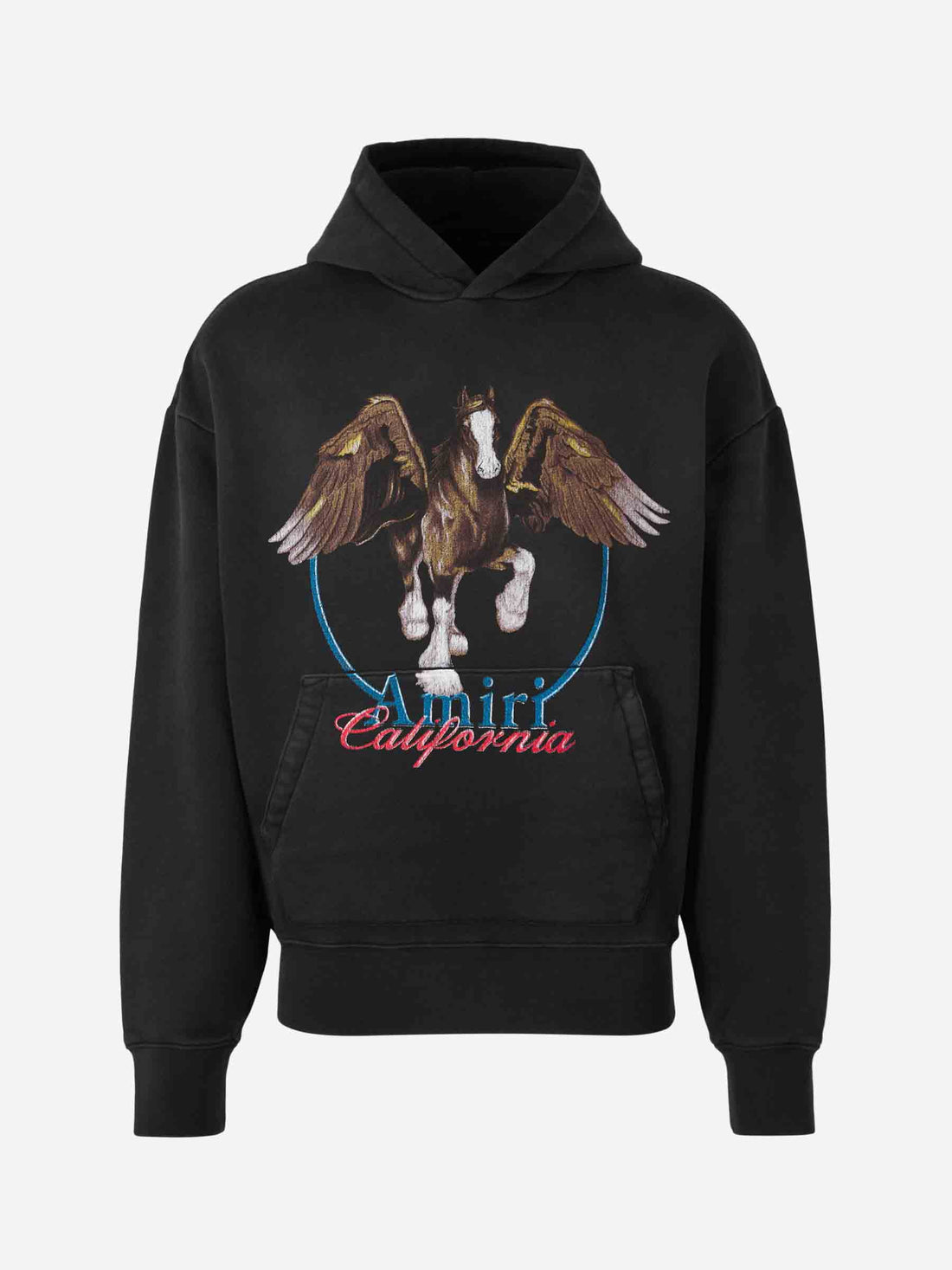 Amiri Hombre Barcelona Sudadera Pegasus Algodón color Negro sku 545-001753 01 - Foto 1