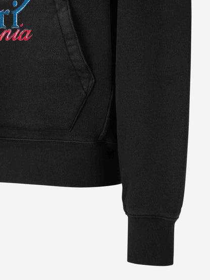 Amiri Hombre Barcelona Sudadera Pegasus Algodón color Negro sku 545-001753 01 - Foto 5