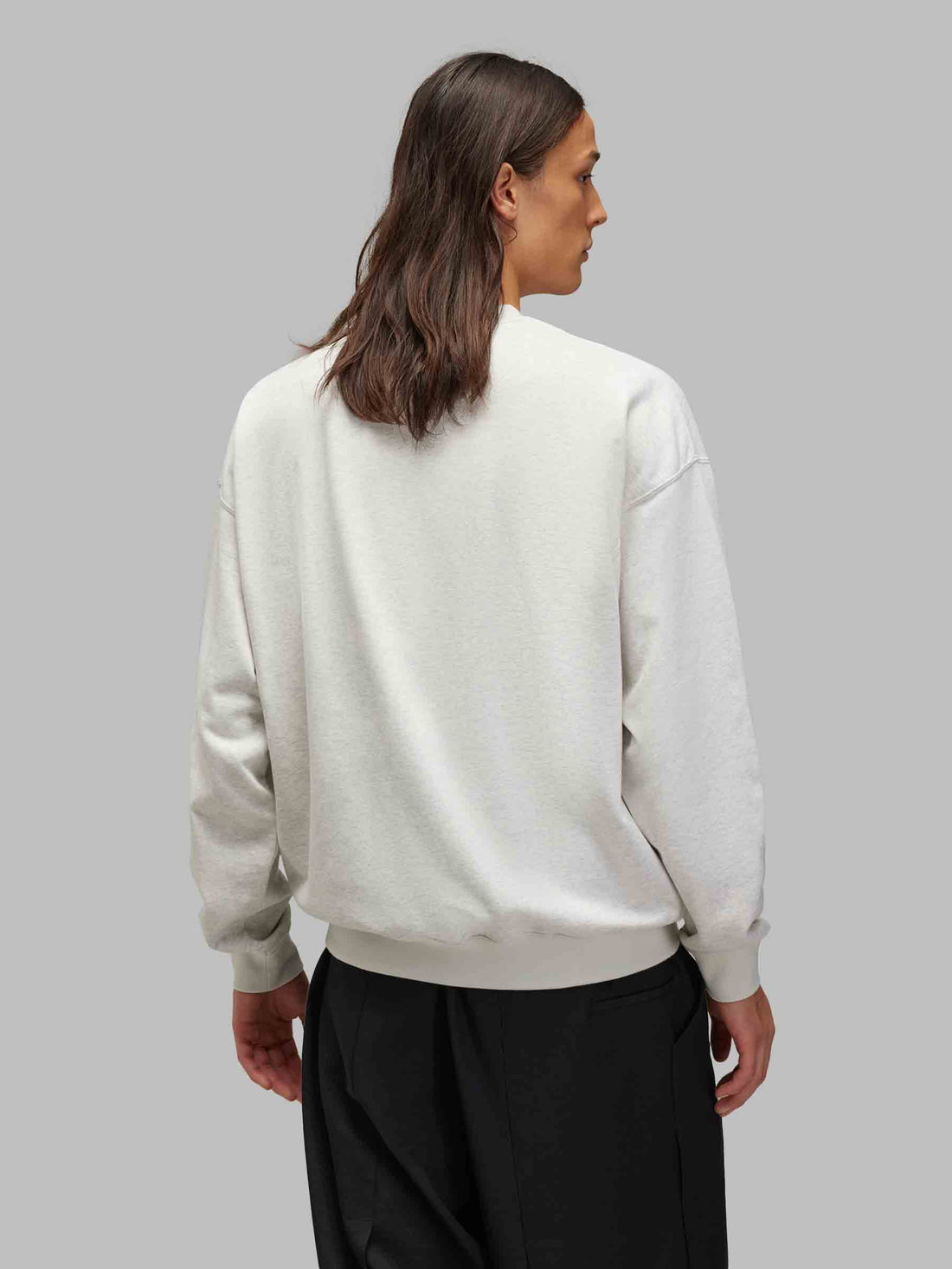 Adidas Y-3 Hombre Barcelona Sudadera French Terry Y-3 color Gris Claro sku 545-001760 01 - Foto 3