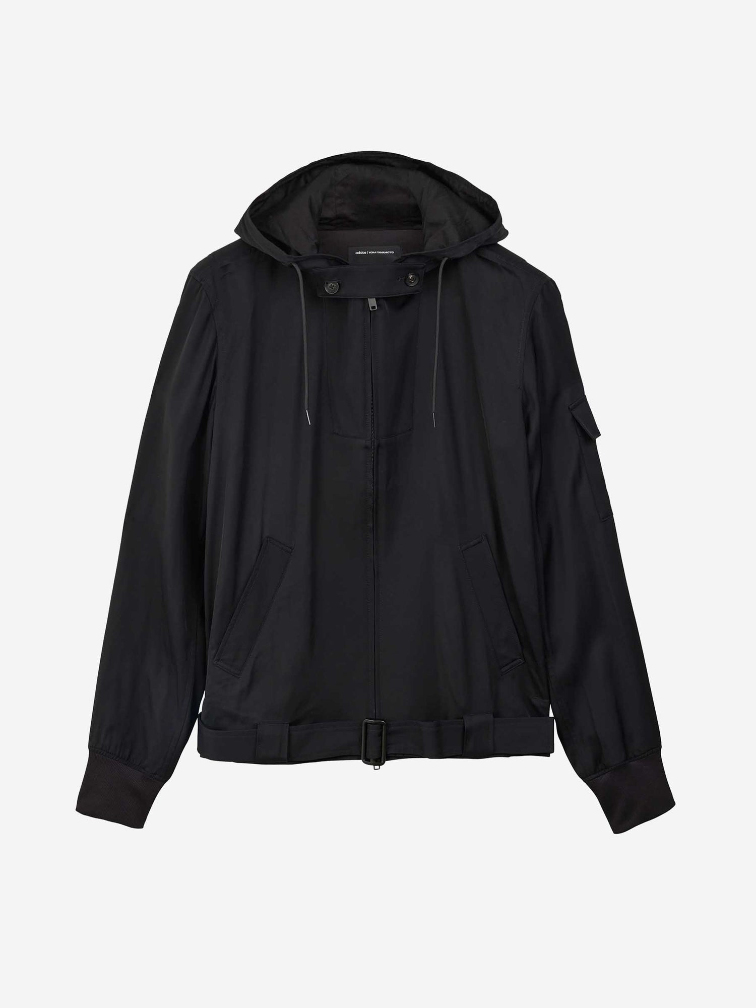 Outlet online Adidas Y-3 Hombre Sudadera Capucha Rayón color Negro sku 545-001762 01 - Foto 1