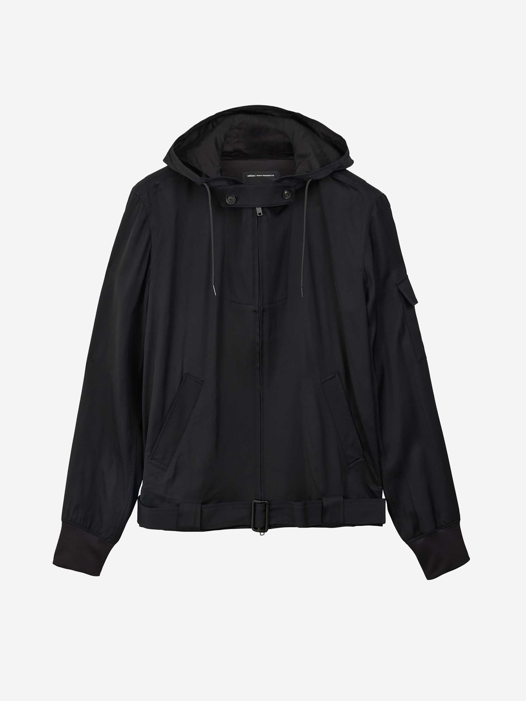 Outlet online Adidas Y-3 Hombre Sudadera Capucha Rayón color Negro sku 545-001762 01 - Foto 1