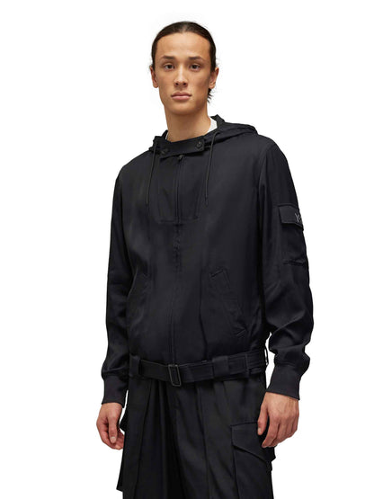 Outlet online Adidas Y-3 Hombre Sudadera Capucha Rayón color Negro sku 545-001762 01 - Foto 2
