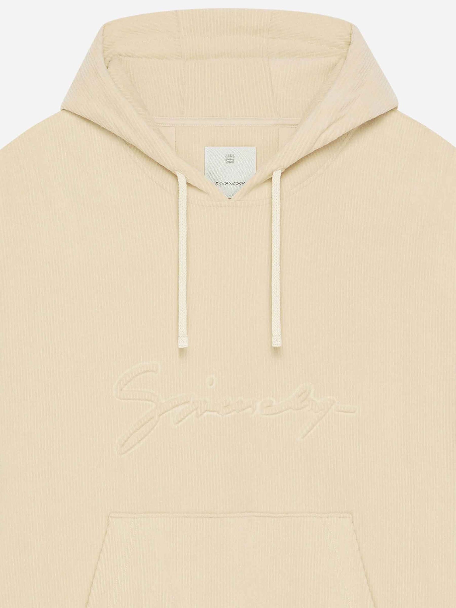 Givenchy Hombre Barcelona Sudadera Capucha Terciopelo color Beige sku 545-001765 01 - Foto 2