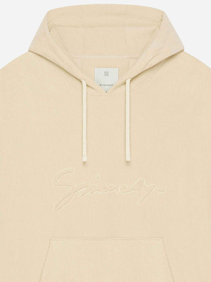 Givenchy Hombre Barcelona Sudadera Capucha Terciopelo color Beige sku 545-001765 01 - Foto 2