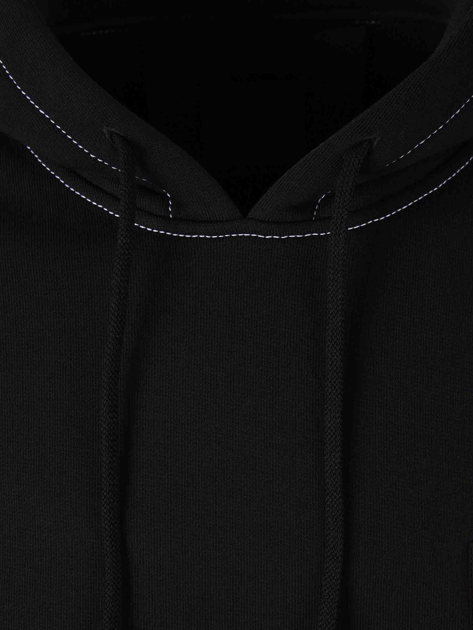 Outlet online Givenchy Hombre Sudadera Logo Capucha color Negro sku 545-001767 01 - Foto 3