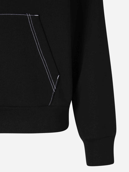 Outlet online Givenchy Hombre Sudadera Logo Capucha color Negro sku 545-001767 01 - Foto 5
