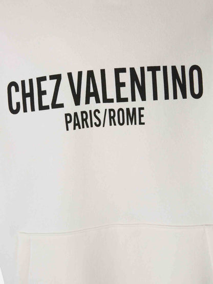 Valentino Hombre Barcelona Sudadera Capucha Algodón color Blanco sku 545-001769 01 - Foto 4