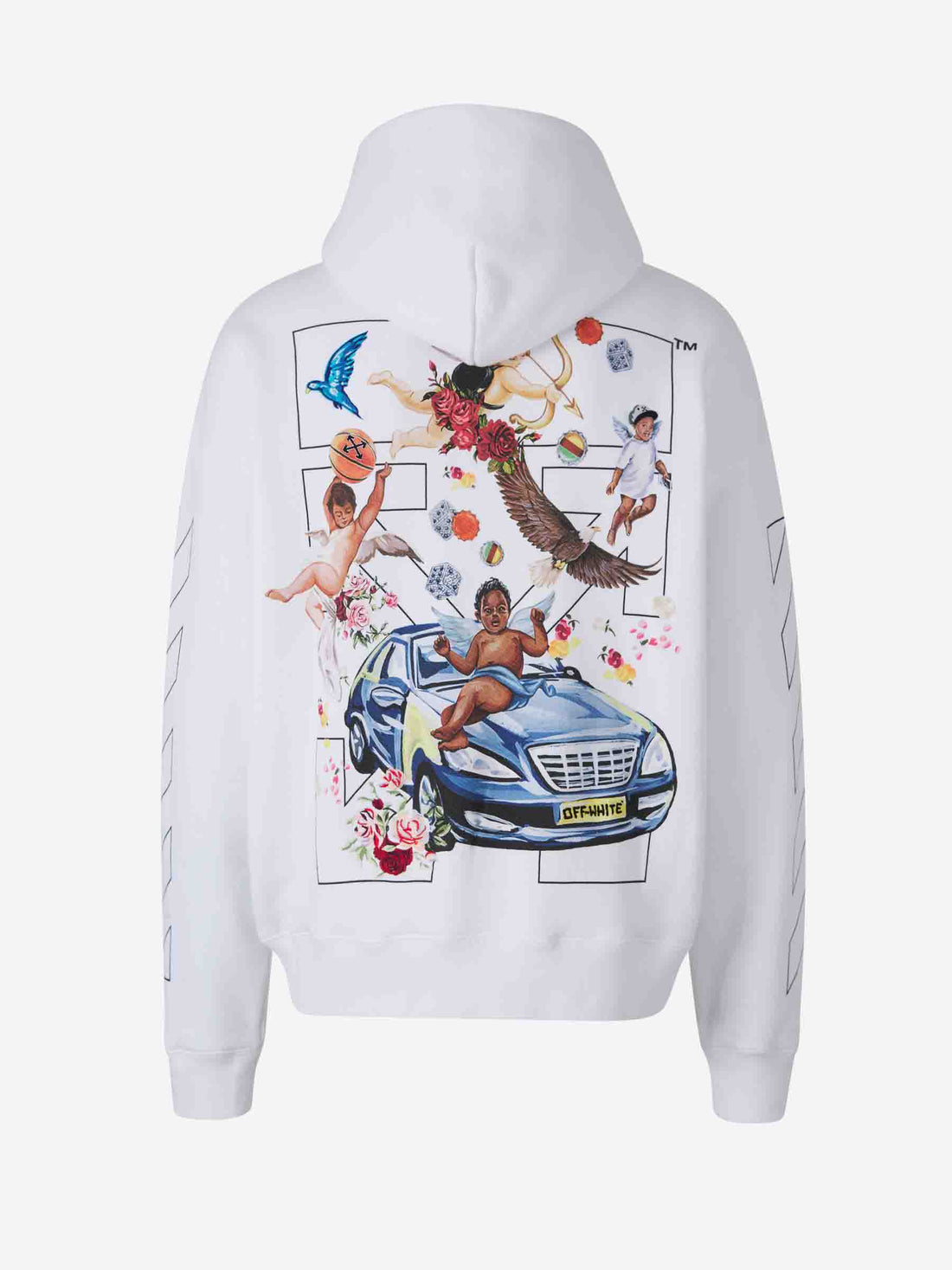 Off-White Hombre Barcelona Sudadera Fresco Arrow color Blanco sku 545-001780 01 - Foto 2