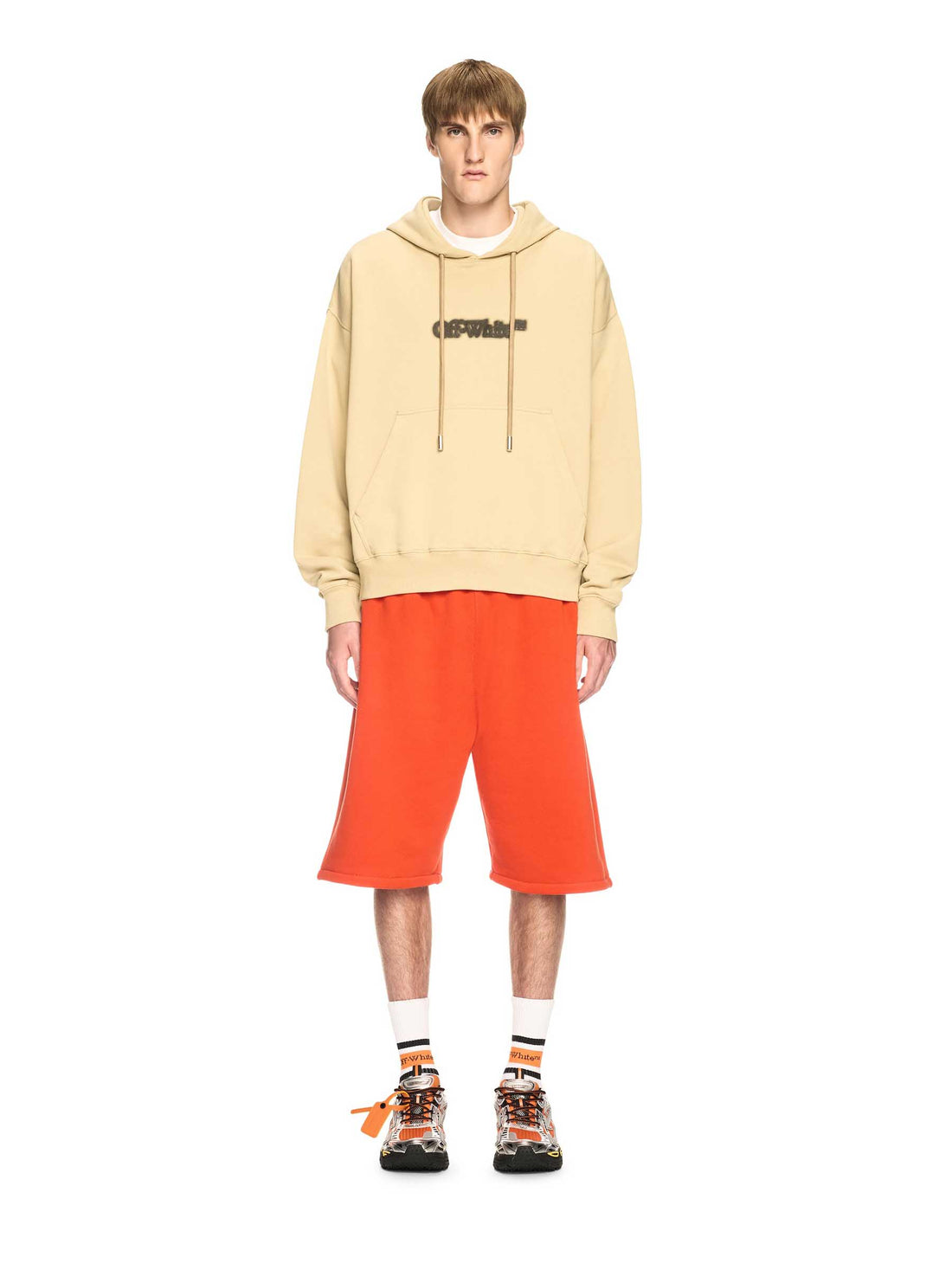 Off-White Hombre Barcelona Sudadera Capucha Algodón color Beige sku 545-001781 01 - Foto 2