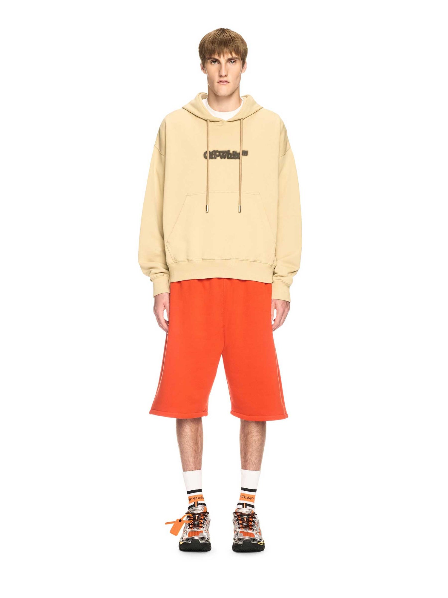 Off-White Hombre Barcelona Sudadera Capucha Algodón color Beige sku 545-001781 01 - Foto 2