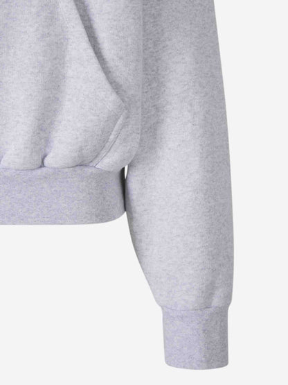 Jacquemus Hombre Barcelona Sudadera Capucha Algodón color Gris Claro sku 545-001790 01 - Foto 5