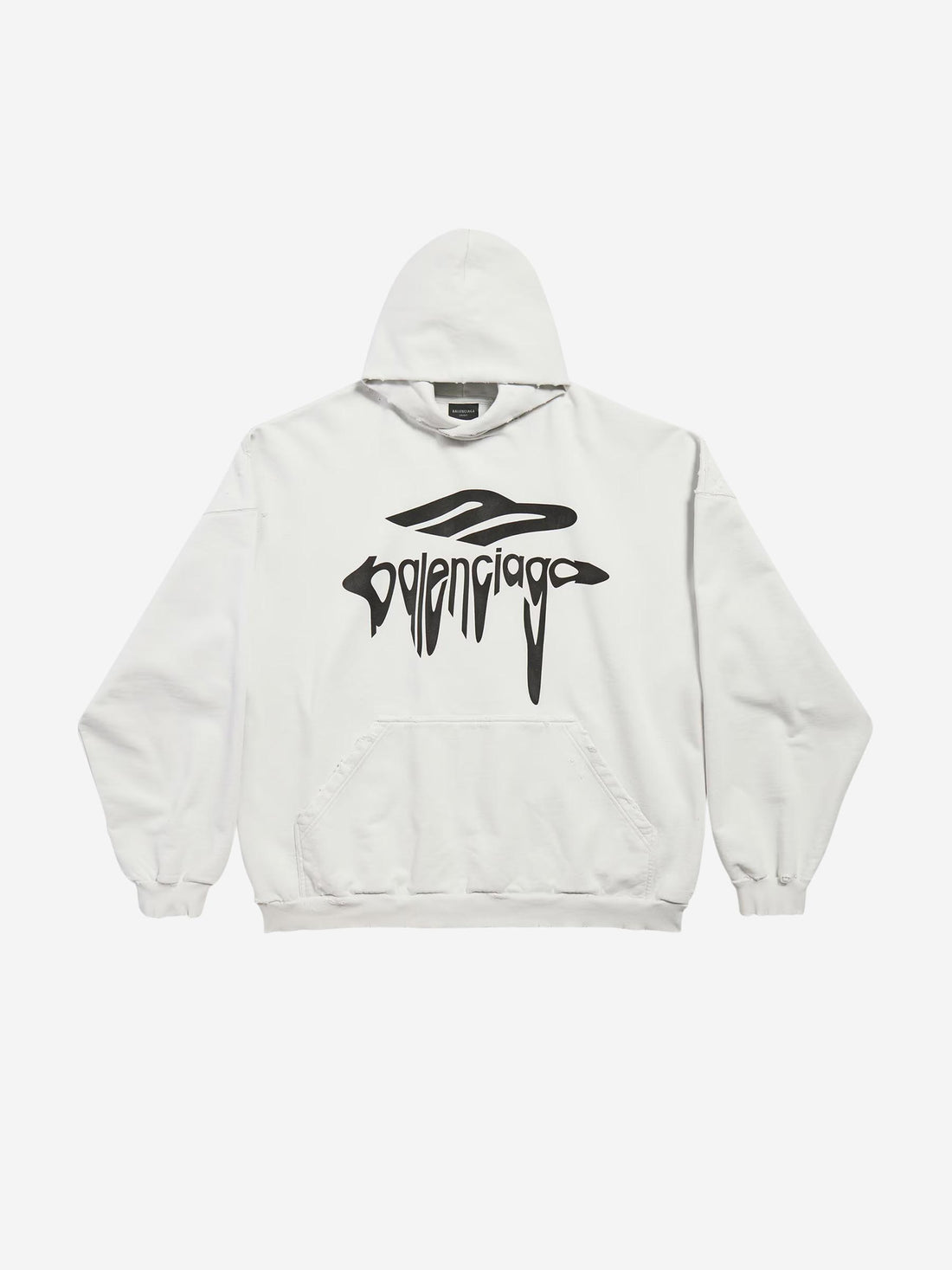 Balenciaga Hombre Barcelona Sudadera Algodón Capucha color Blanco sku 545-001796 02 - Foto 1