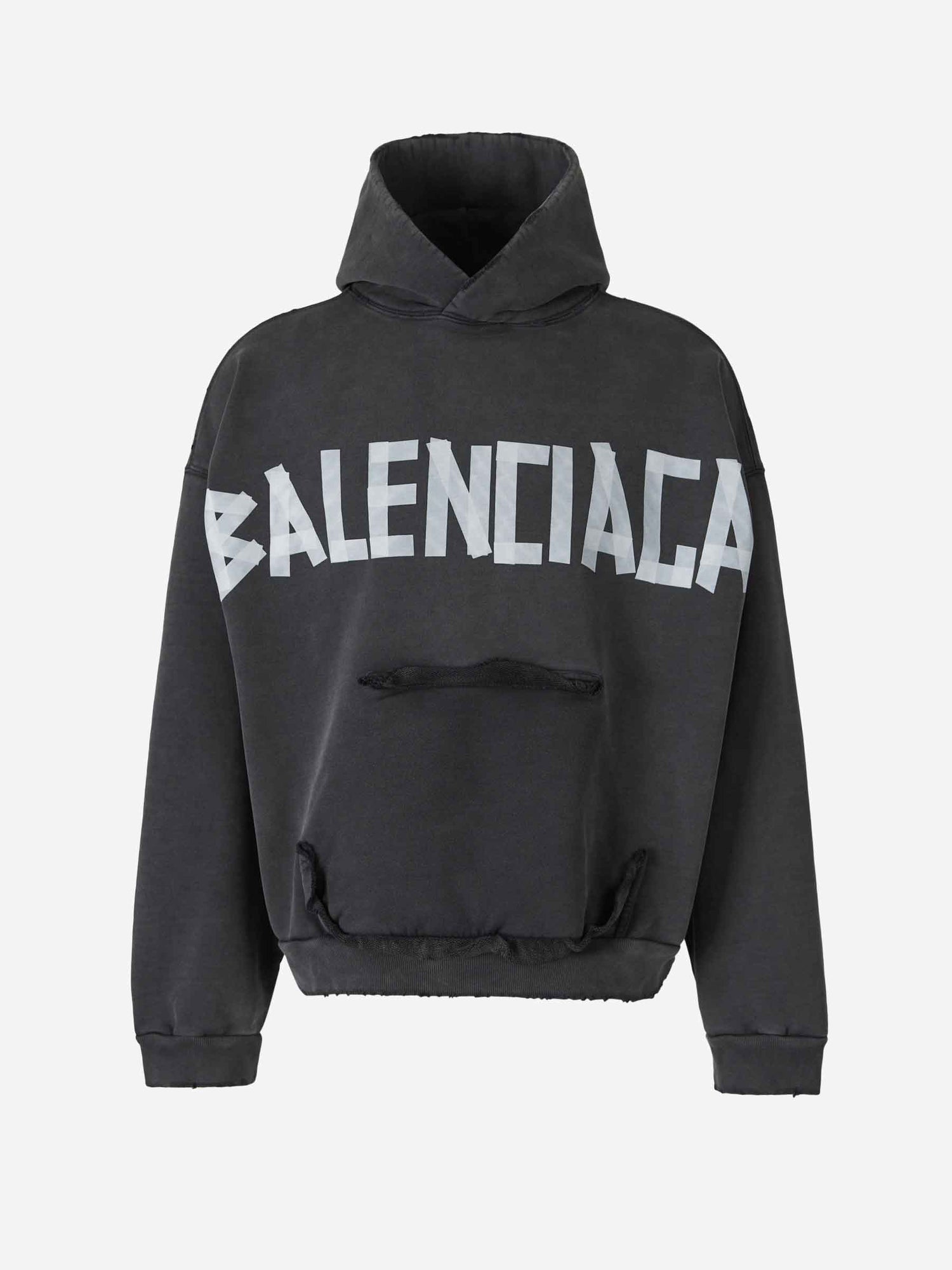 Outlet online Balenciaga Hombre Sudadera Capucha Algodón color Negro sku 545-001797 01 - Foto 1