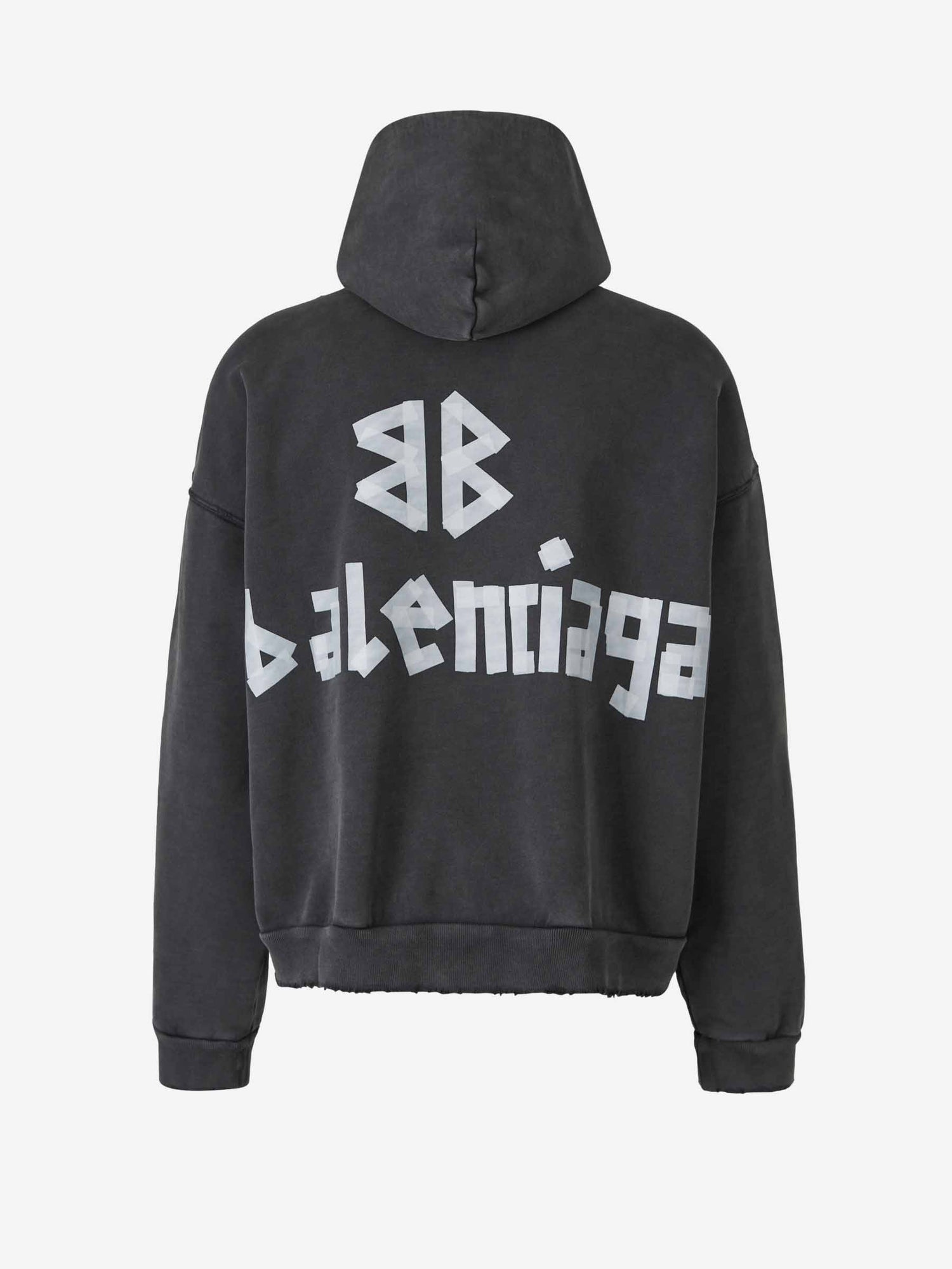 Outlet online Balenciaga Hombre Sudadera Capucha Algodón color Negro sku 545-001797 01 - Foto 2