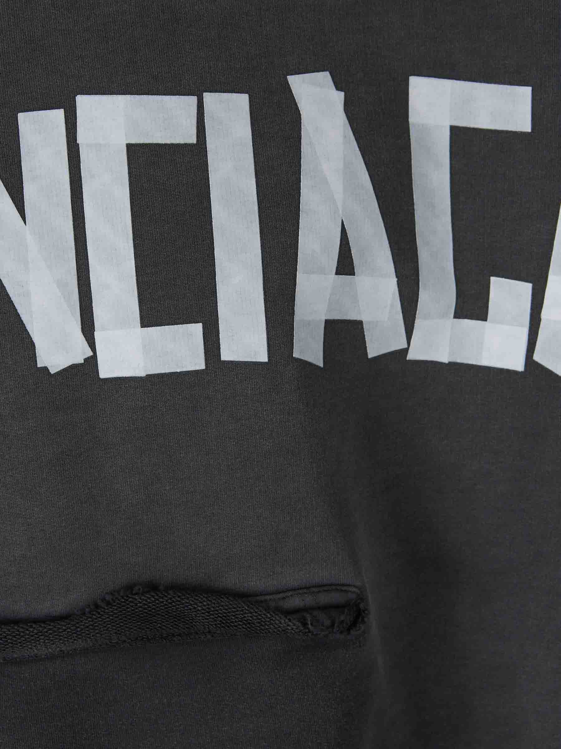 Outlet online Balenciaga Hombre Sudadera Capucha Algodón color Negro sku 545-001797 01 - Foto 4