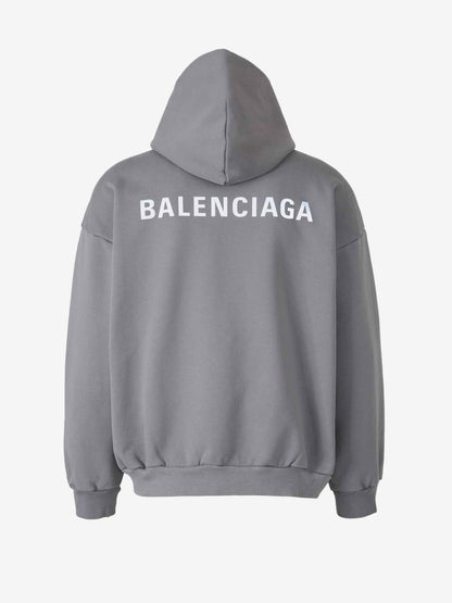Outlet online Balenciaga Hombre Sudadera Capucha Algodón color Gris Piedra sku 545-001798 01 - Foto 2