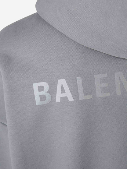 Outlet online Balenciaga Hombre Sudadera Capucha Algodón color Gris Piedra sku 545-001798 01 - Foto 5