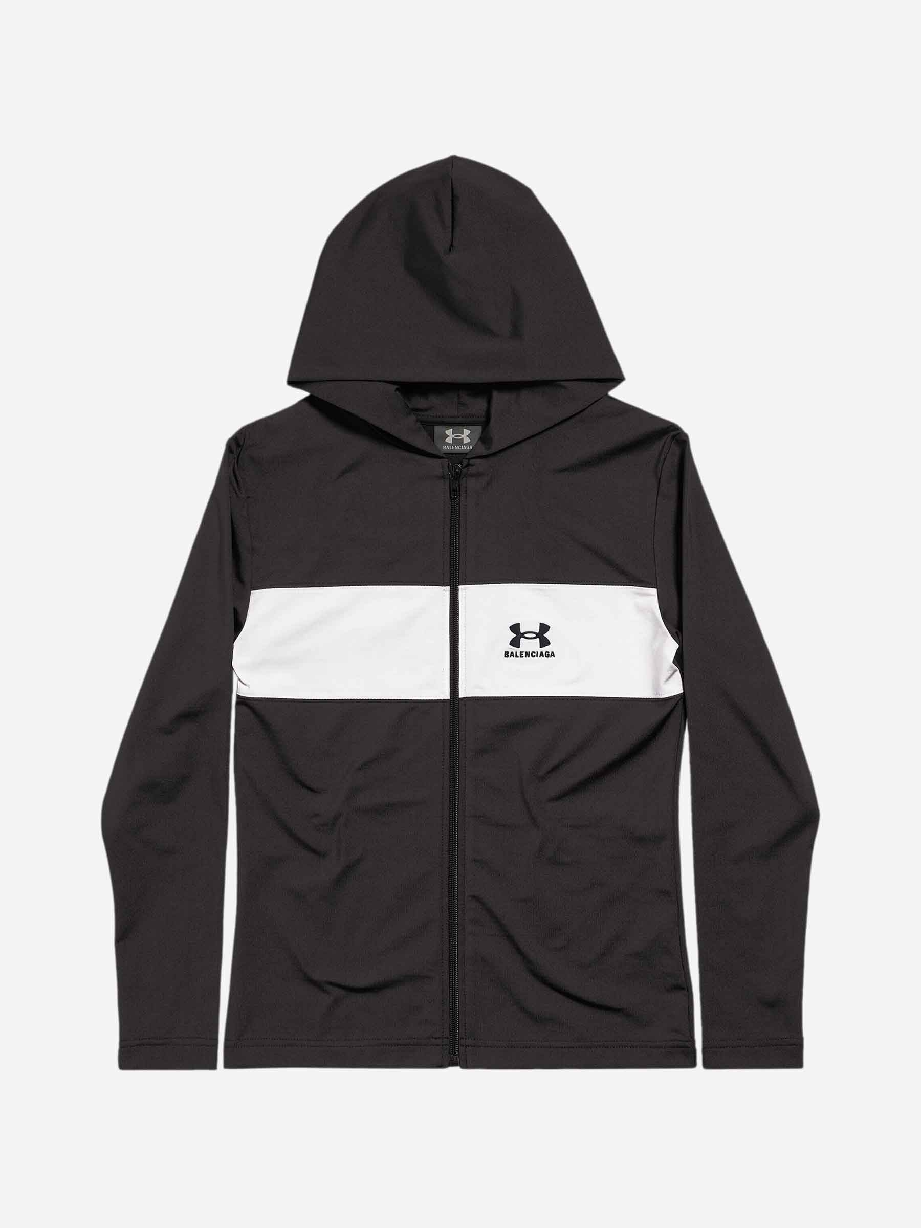 Outlet online Balenciaga Hombre Sudadera Capucha Cremallera color Gris Piedra sku 545-001800 01 - Foto 1