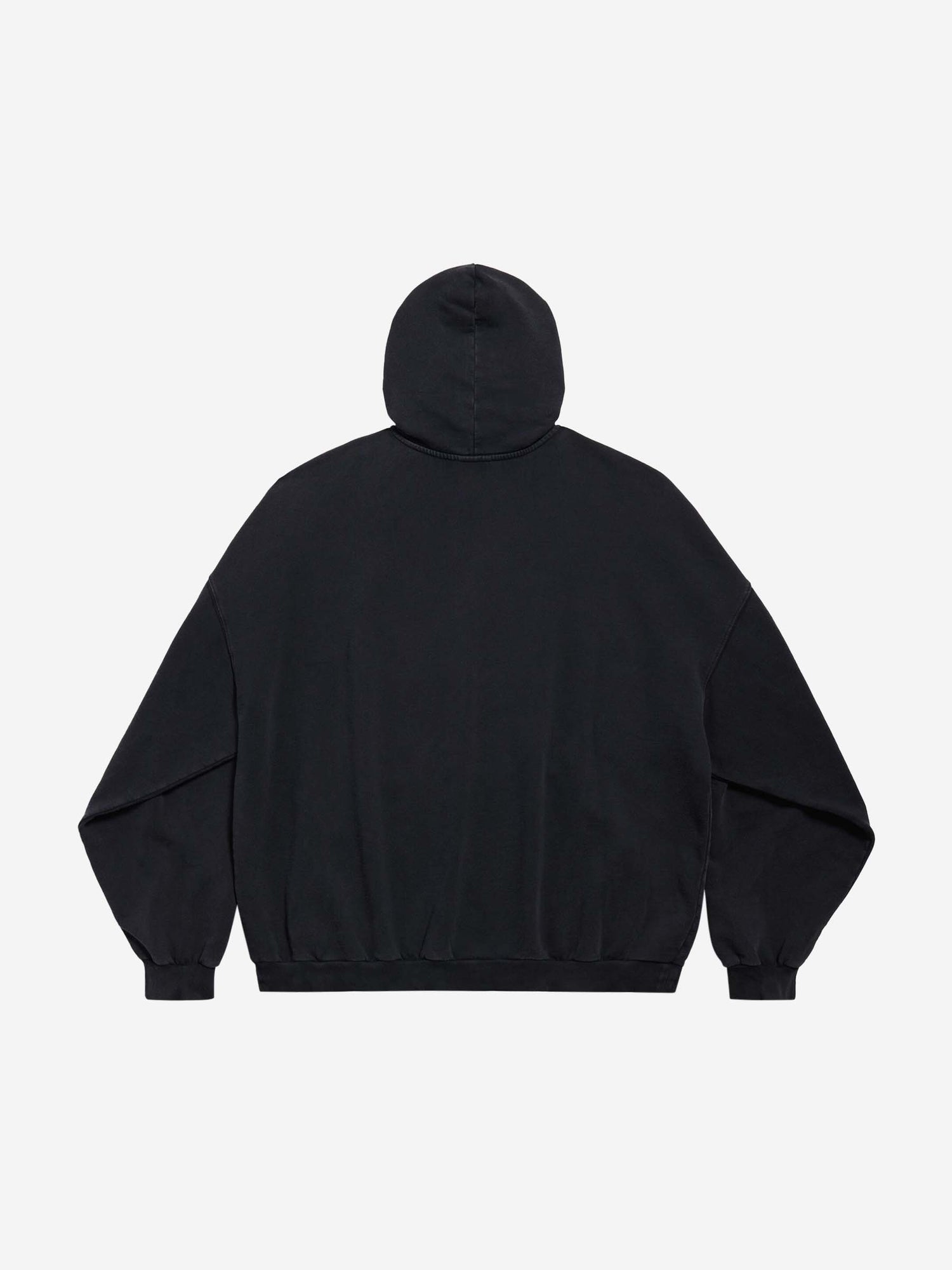 Outlet online Balenciaga Hombre Sudadera Capucha Algodón color Negro sku 545-001803 01 - Foto 2