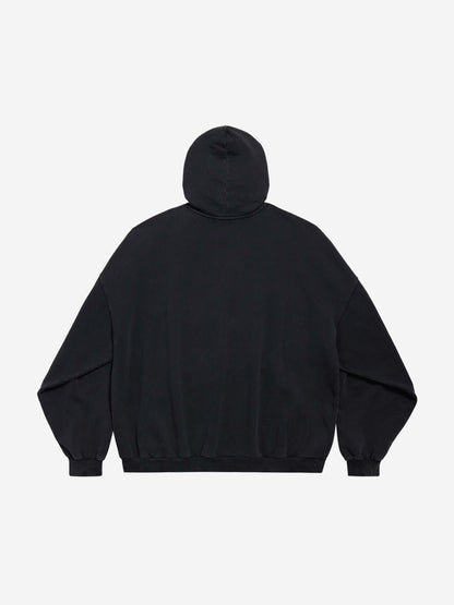 Outlet online Balenciaga Hombre Sudadera Capucha Algodón color Negro sku 545-001803 01 - Foto 2