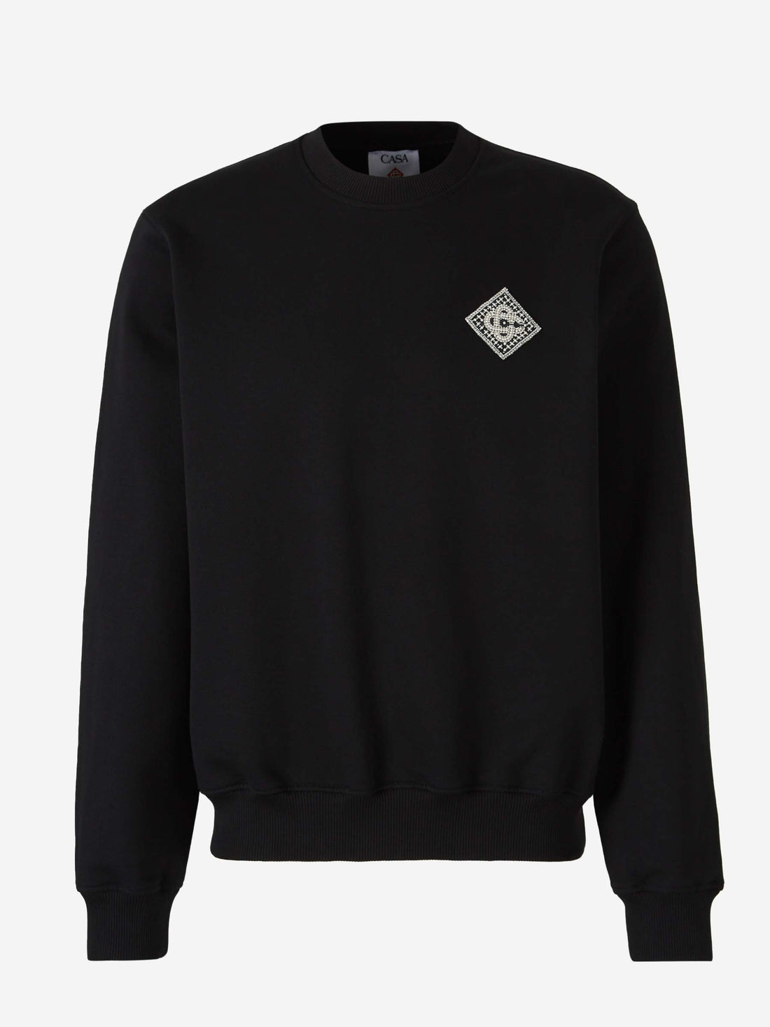 Casablanca Hombre Barcelona Sudadera Pearl Diamond color Negro sku 545-001807 01 - Foto 1
