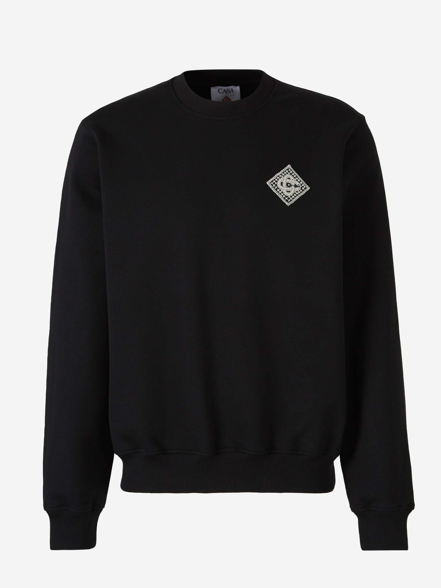 Casablanca Hombre Barcelona Sudadera Pearl Diamond color Negro sku 545-001807 01 - Foto 1
