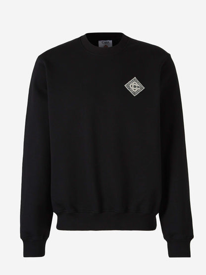 Casablanca Hombre Barcelona Sudadera Pearl Diamond color Negro sku 545-001807 01 - Foto 1