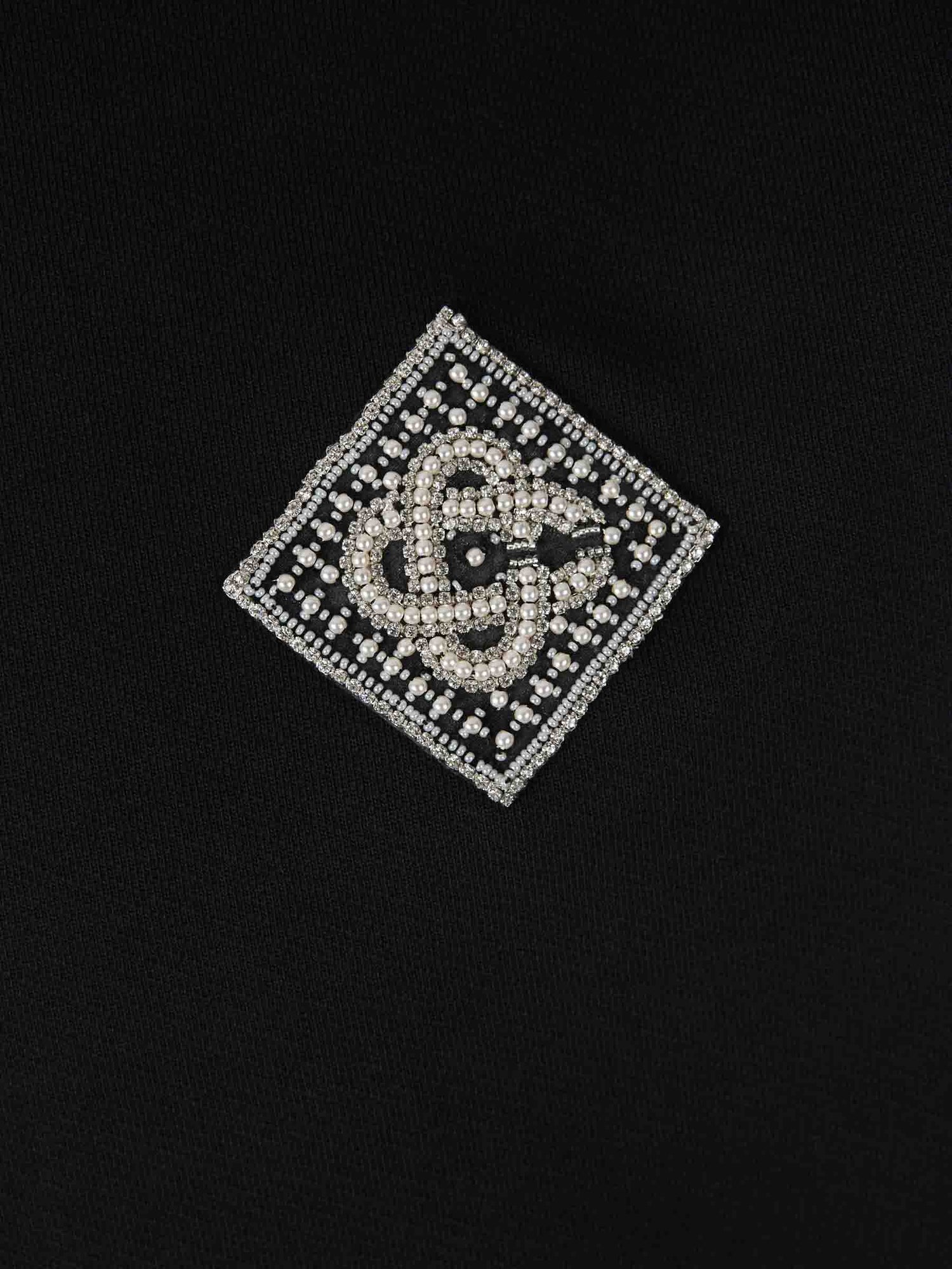 Casablanca Hombre Barcelona Sudadera Pearl Diamond color Negro sku 545-001807 01 - Foto 4