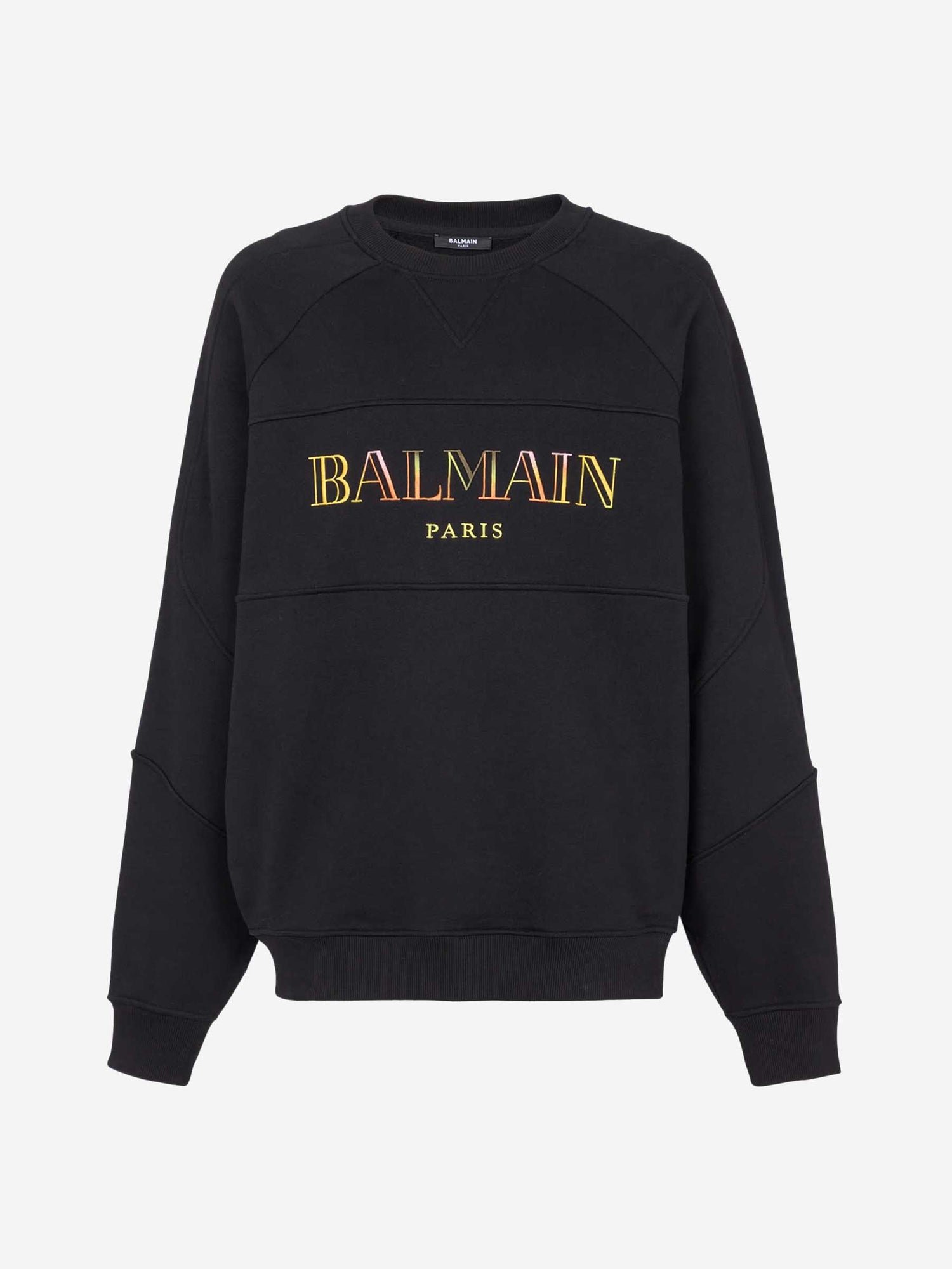 Outlet online Balmain Hombre Sudadera Cuello Redondo color Negro sku 545-001810 01 - Foto 1