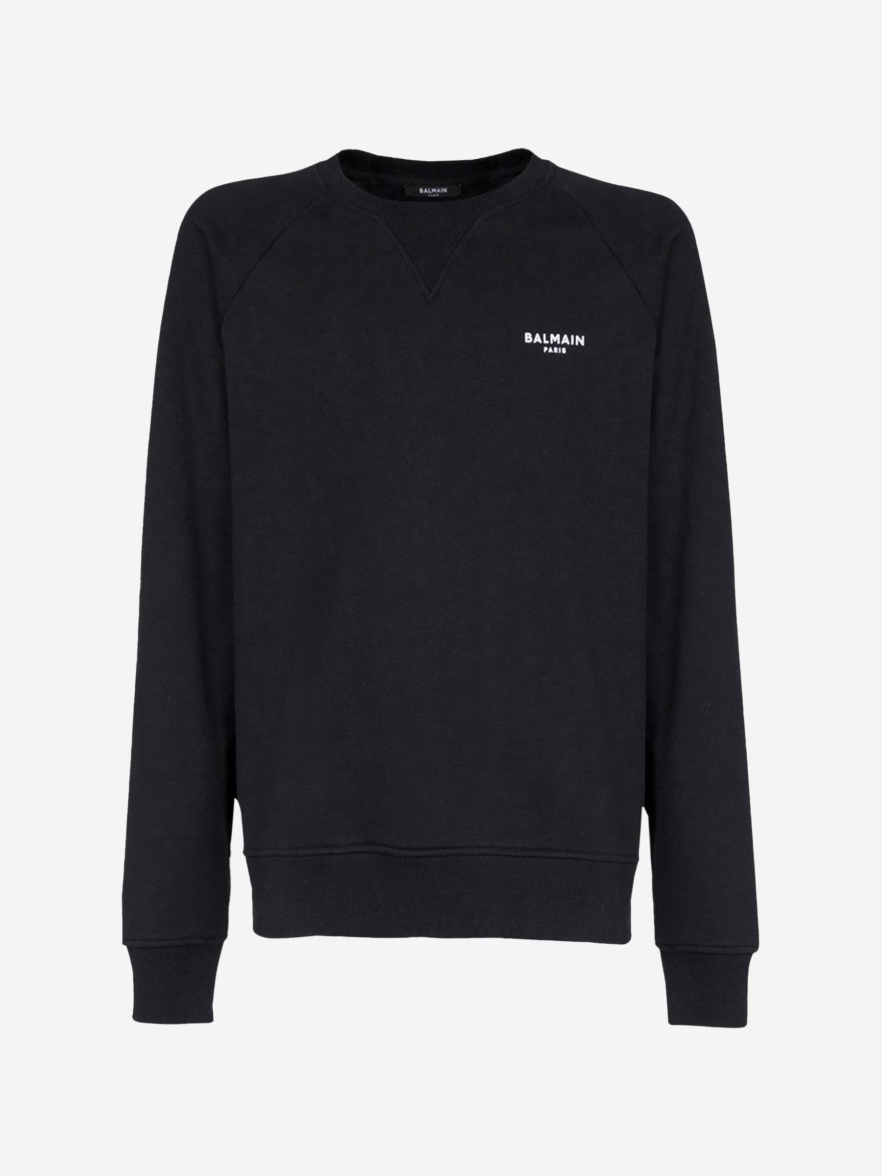Outlet online Balmain Hombre Sudadera Cuello Redondo color Negro sku 545-001811 01 - Foto 1