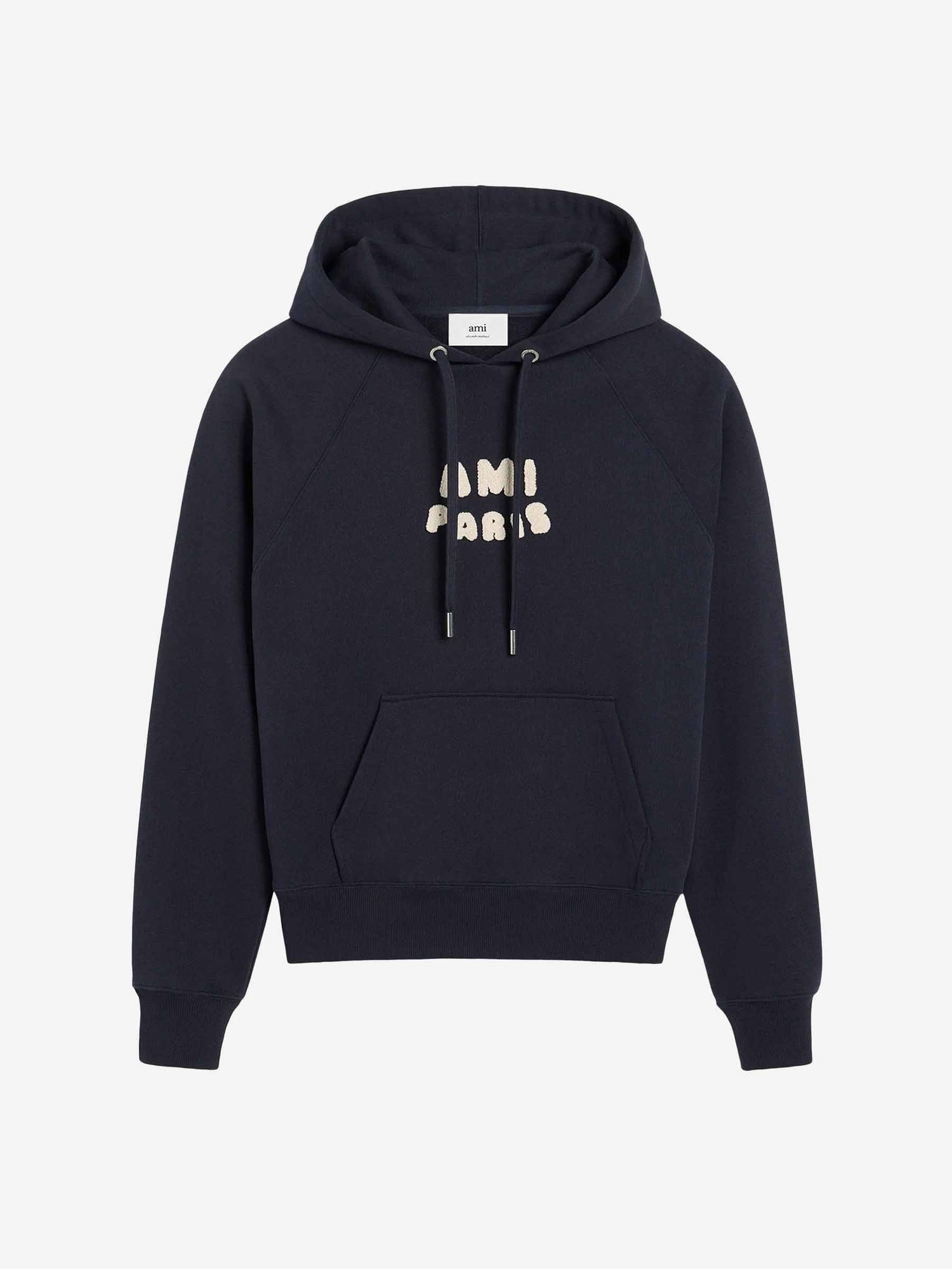 Outlet online Ami Paris Hombre Sudadera Capucha Algodón color Azul Marino sku 545-001812 01 - Foto 1