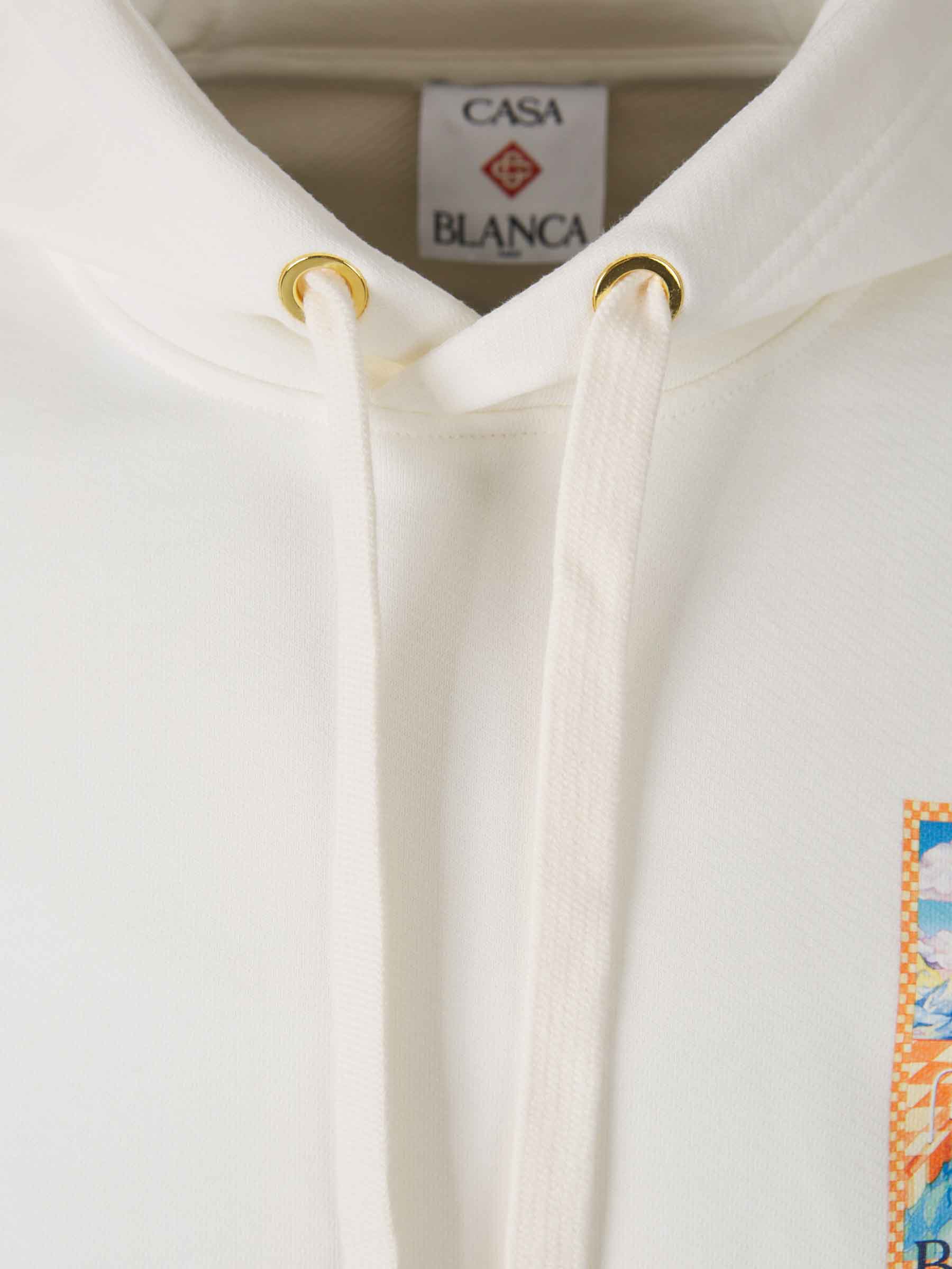 Casablanca Hombre Barcelona Sudadera Surreal Pool color Blanco sku 545-001817 01 - Foto 3