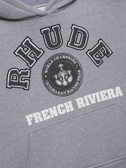 Outlet online Rhude Hombre Sudadera Capucha Parche color Gris Piedra sku 545-001824 01 - Foto 2