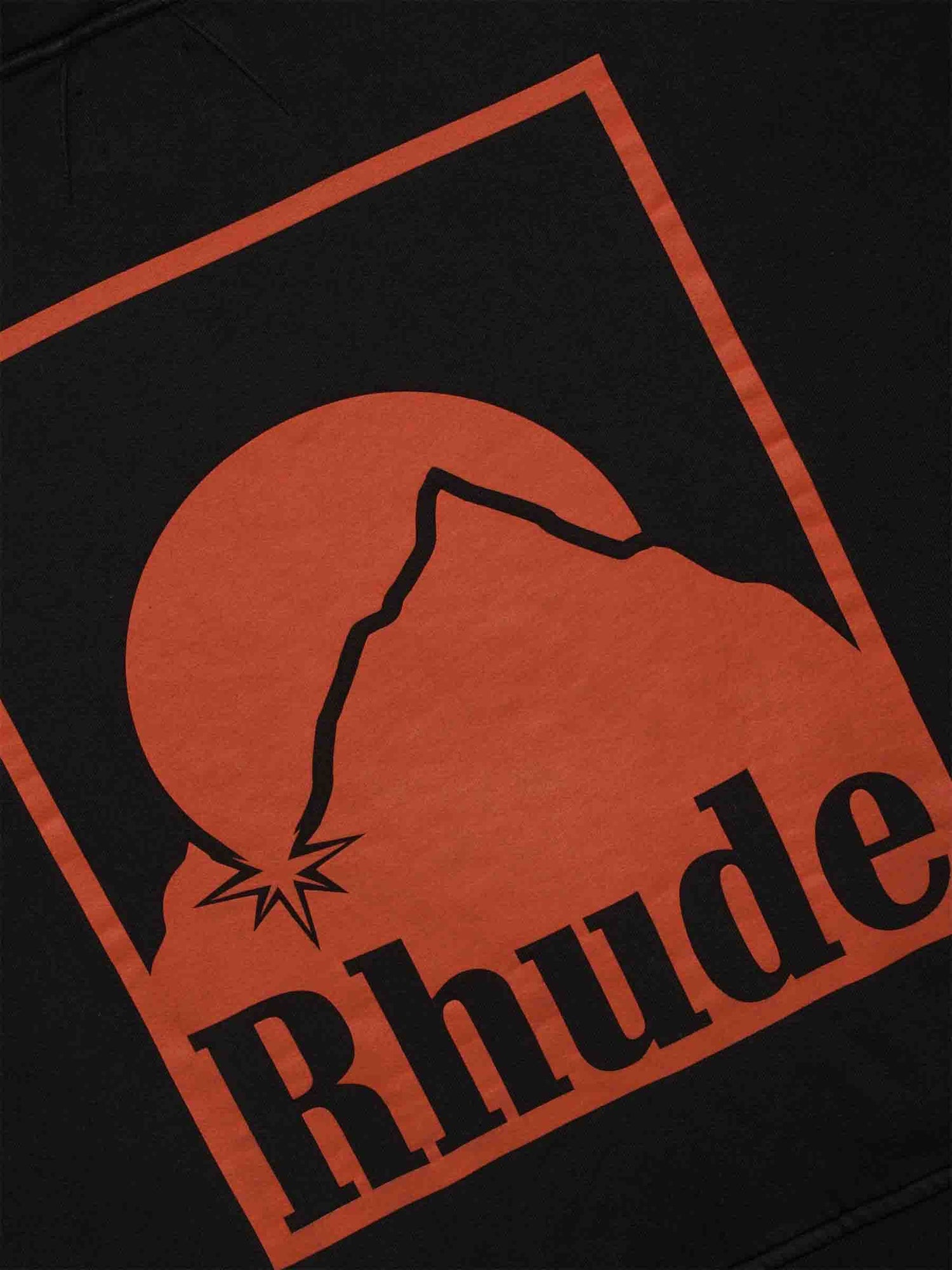 Outlet online Rhude Hombre Sudadera Cremallera Capucha color Negro sku 545-001825 01 - Foto 3