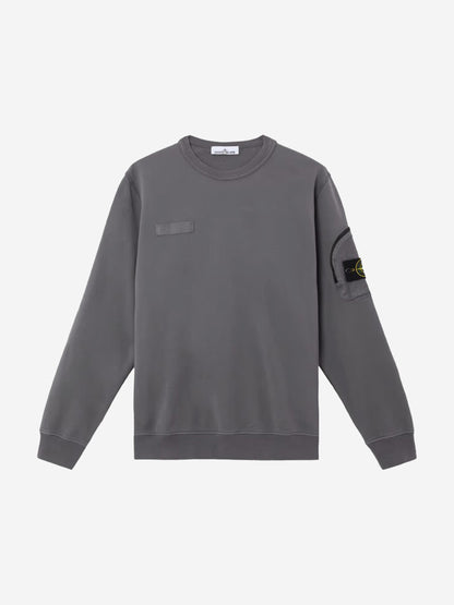 Outlet online Stone Island Hombre Sudadera Cuello Redondo color Gris Antracita sku 545-001839 02 - Foto 1