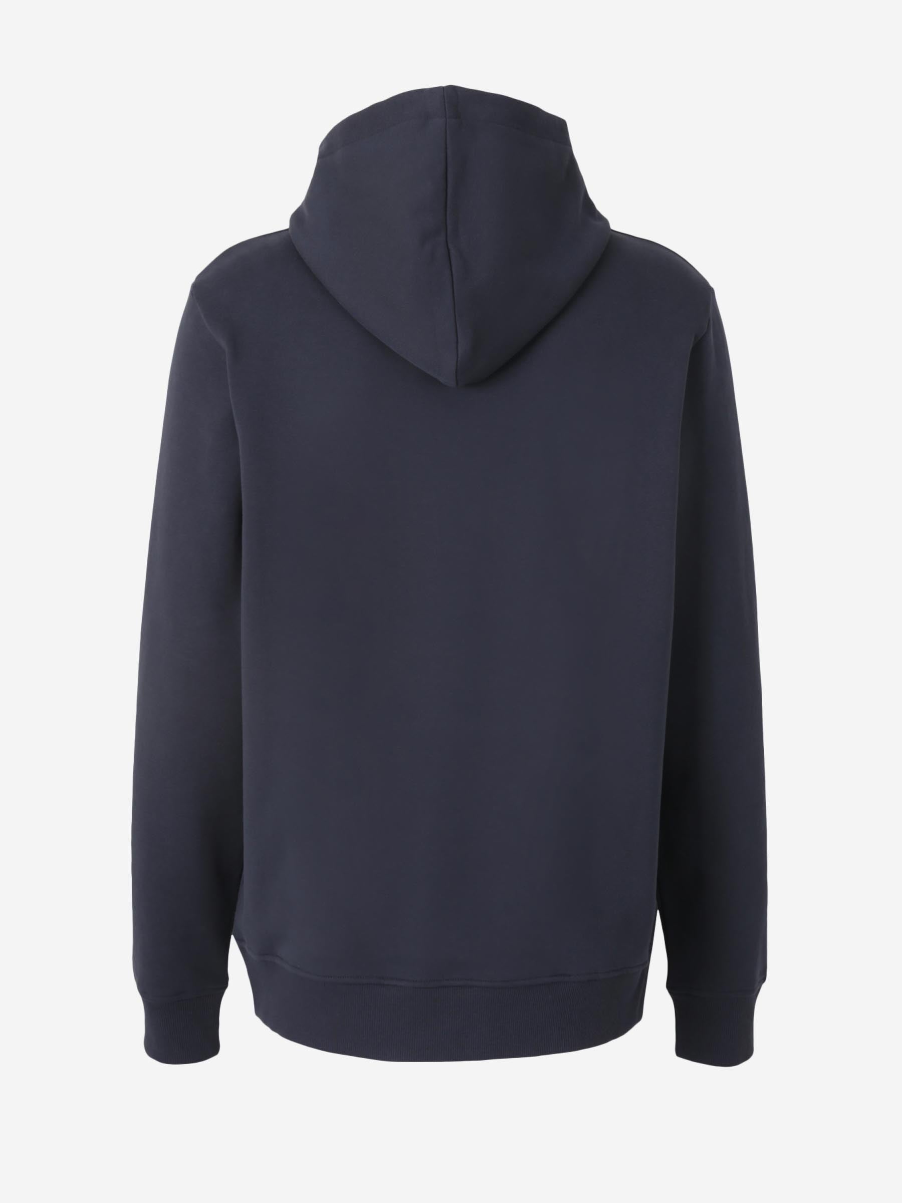 Outlet online Balmain Hombre Sudadera Capucha Algodón color Azul Marino sku 545-001845 01 - Foto 2
