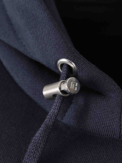 Outlet online Balmain Hombre Sudadera Capucha Algodón color Azul Marino sku 545-001845 01 - Foto 4