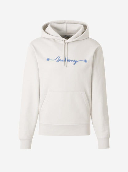 Outlet online Burberry Hombre Sudadera Capucha Algodón color Taupe sku 545-001846 01 - Foto 1