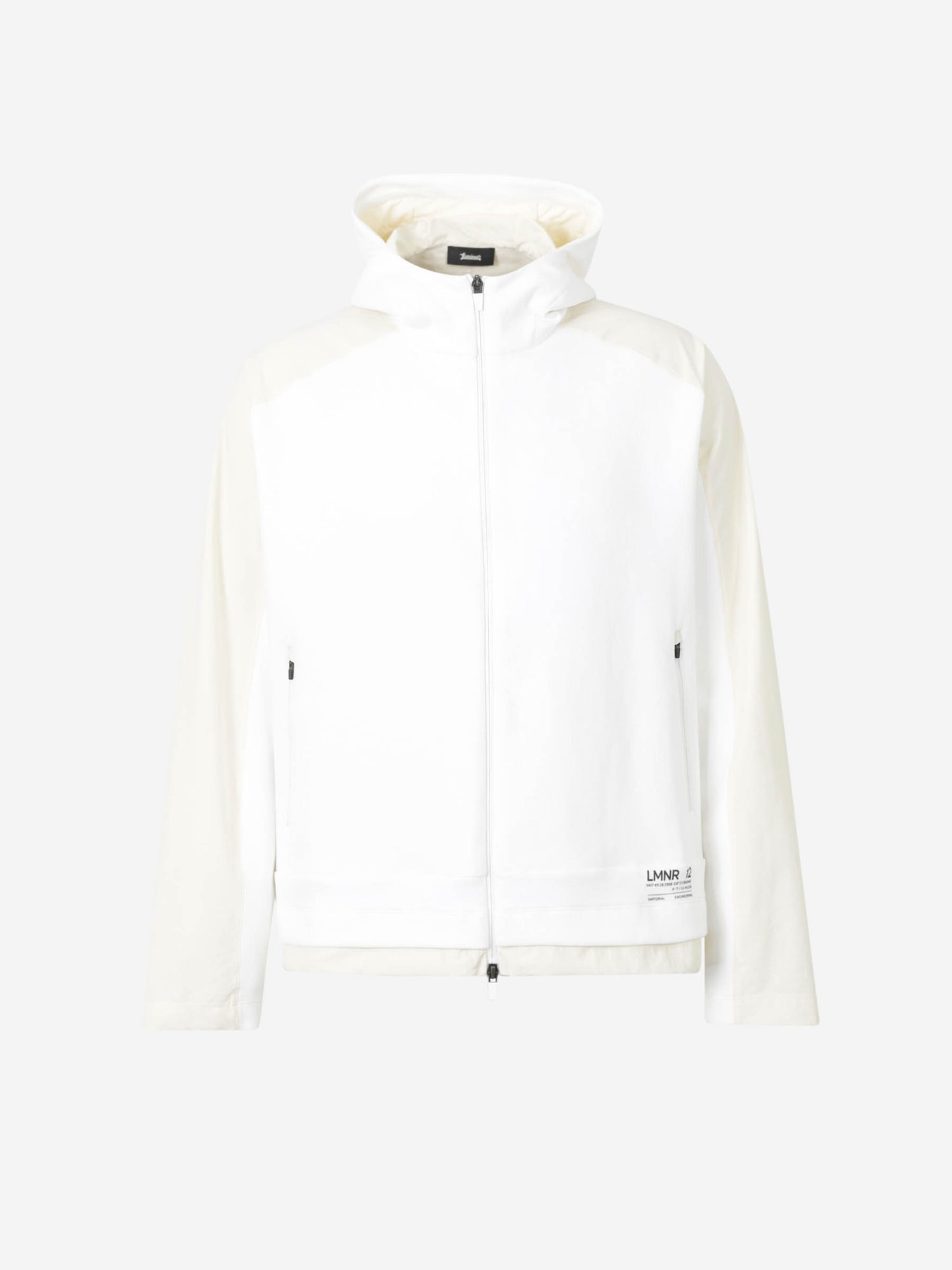 Outlet online Herno Laminar Hombre Sudadera Cremallera Capucha color Blanco sku 545-001847 02 - Foto 1