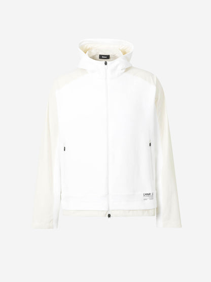 Outlet online Herno Laminar Hombre Sudadera Cremallera Capucha color Blanco sku 545-001847 02 - Foto 1