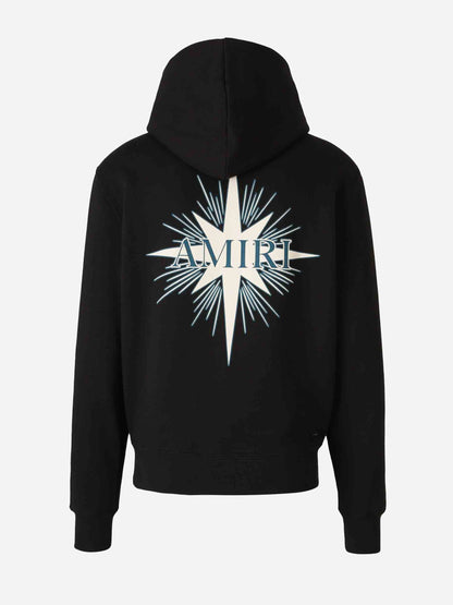 Outlet online Amiri Hombre Sudadera Capucha Algodón color Negro sku 545-001853 01 - Foto 2