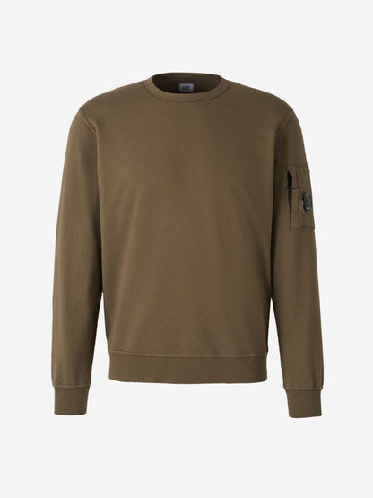 Outlet online C.P. Company Hombre Sudadera Cuello Redondo color Verde Militar sku 545-001855 02 - Foto 1
