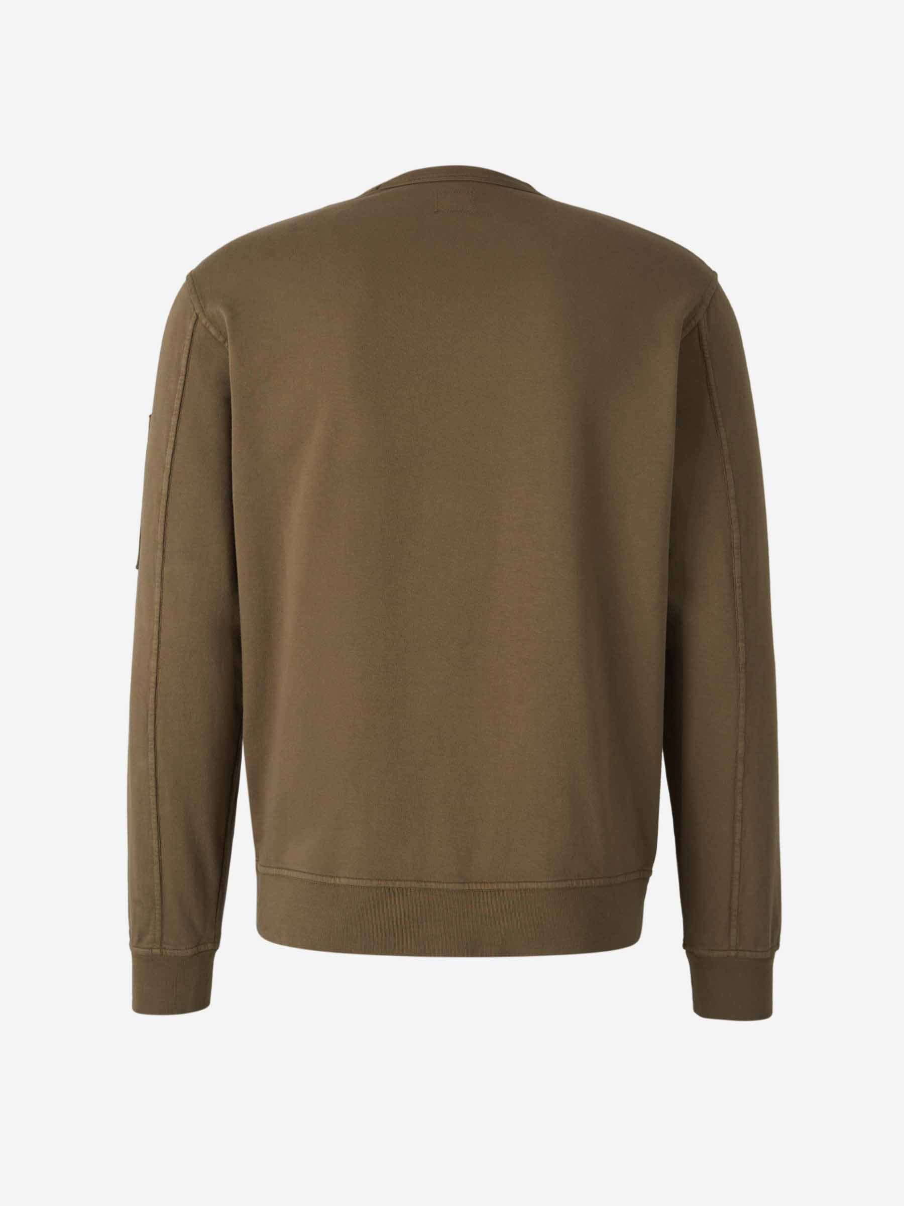 Outlet online C.P. Company Hombre Sudadera Cuello Redondo color Verde Militar sku 545-001855 02 - Foto 2