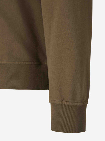 Outlet online C.P. Company Hombre Sudadera Cuello Redondo color Verde Militar sku 545-001855 02 - Foto 4