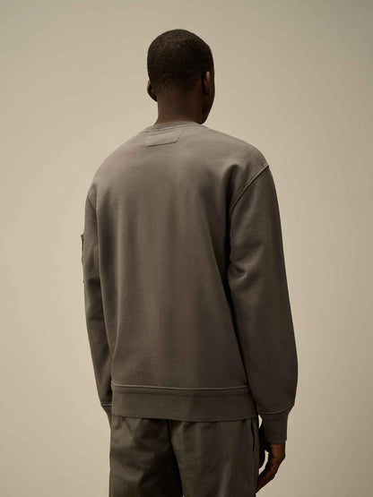 C.P. Company Hombre Barcelona Sudadera Cuello Redondo color Gris Antracita sku 545-001857 02 - Foto 3