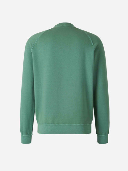 Outlet online Santa Eulalia Hombre Sudadera Cuello Redondo color Verde sku 545-001859 02 - Foto 2