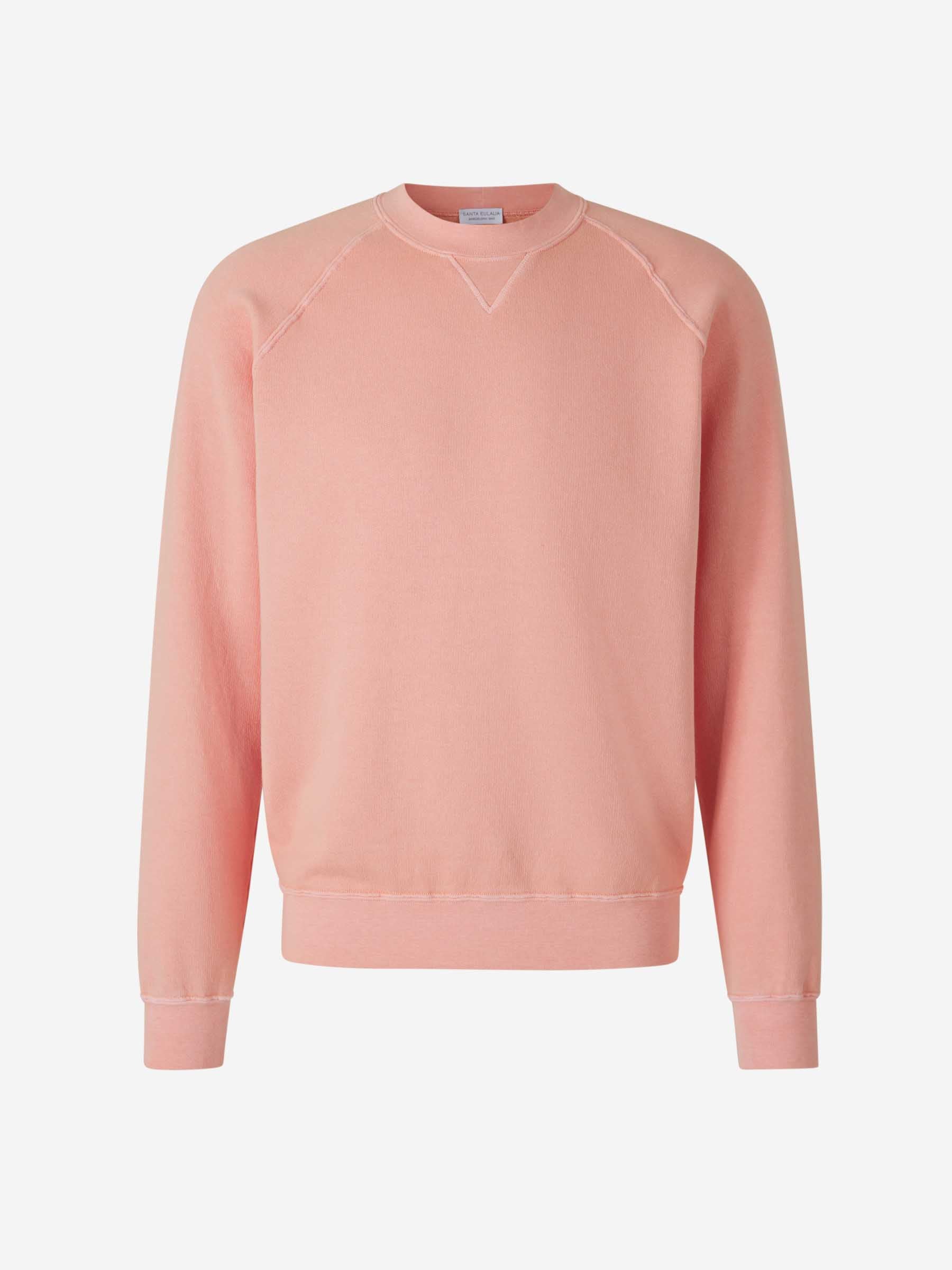 Outlet online Santa Eulalia Hombre Sudadera Cuello Redondo color Salmon sku 545-001859 03 - Foto 1